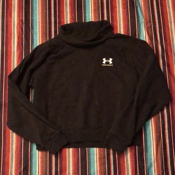 Under Armour Tops - Under armour cowl neck sweater top workout casual warm
